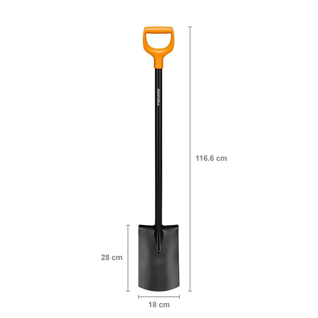 Лопата пряма Fiskars Solid (1066717) - фото 2
