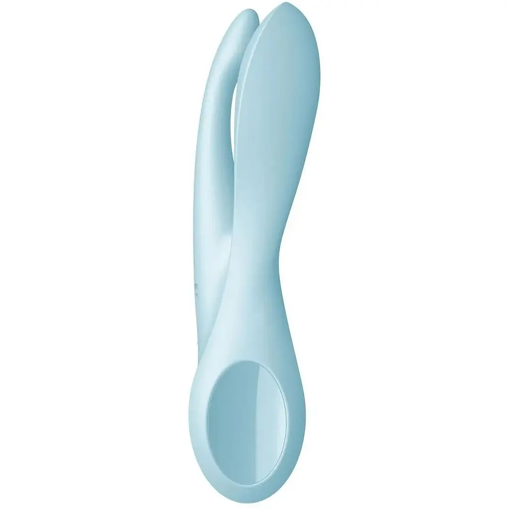 Кліторальний вібратор Satisfyer Threesome 1 Pink Light Blue - фото 3