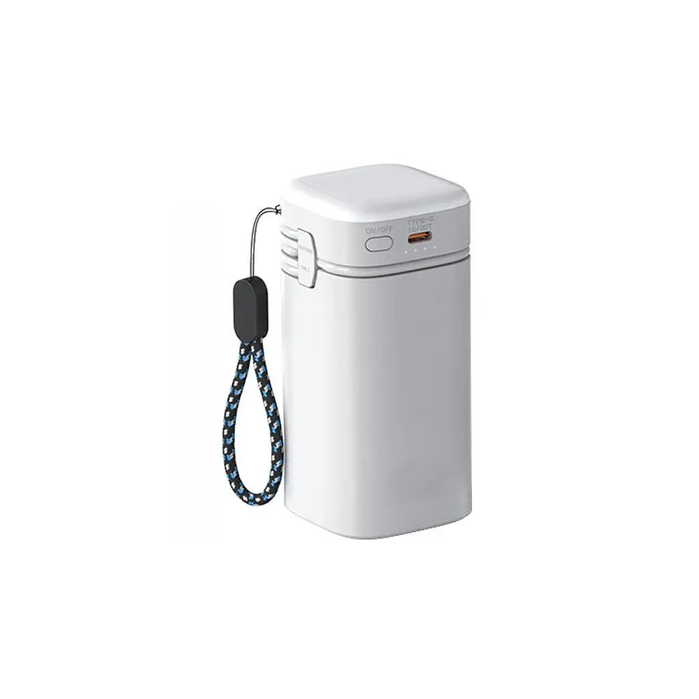 Павербанк ATRIA White 20 000 mAh / 22.5 Вт (WPD-69) - фото 5