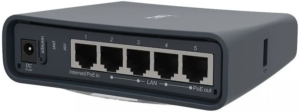 Бездротовий маршрутизатор (роутер) Mikrotik hAP ac lite tower (RB952Ui-5ac2nD-TC) [47095] - фото 2