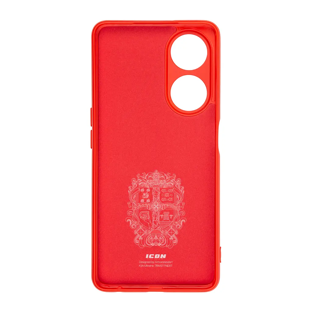 Чехол ArmorStandart ICON для OPPO A98 5G Camera cover Red (ARM68574) - фото 2