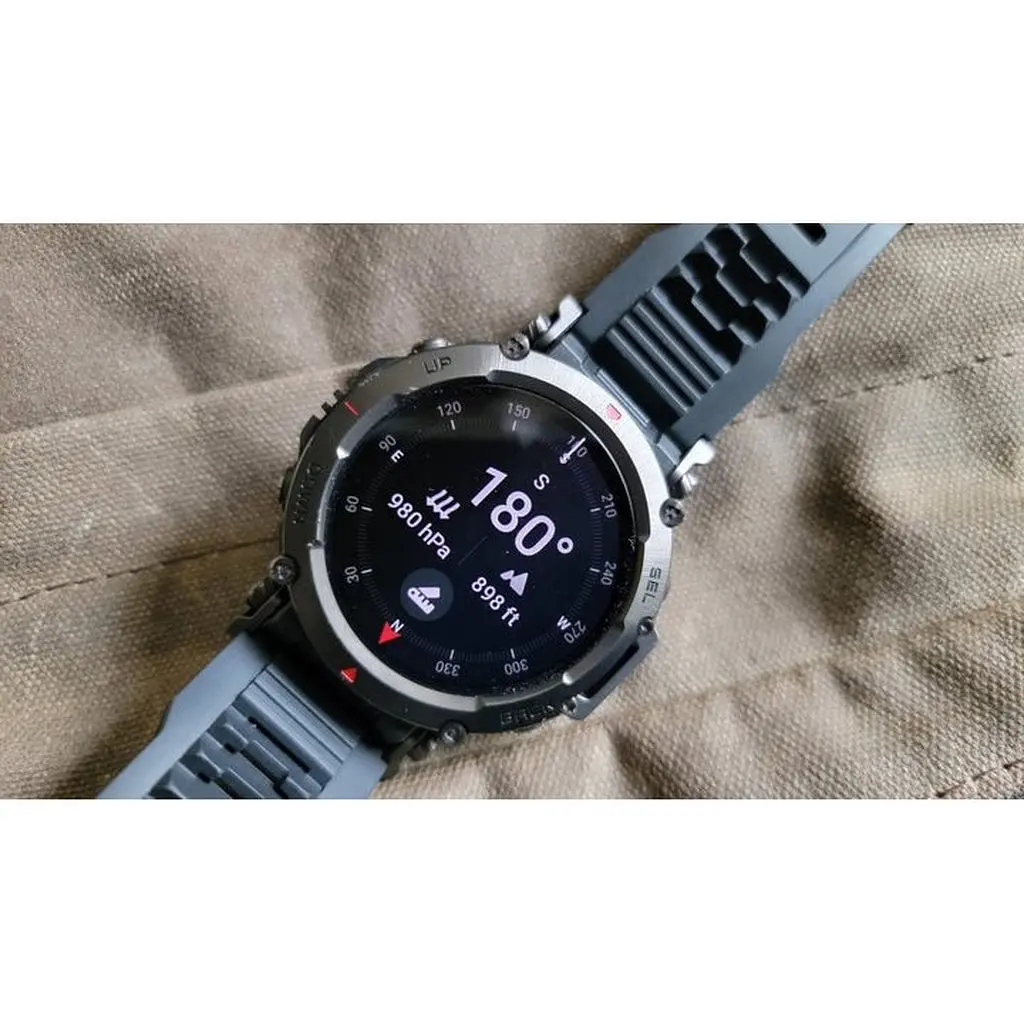 Годинник розумний Amazfit T-Rex Ultra Abyss Black (W2142EU1N) чорний - фото 7