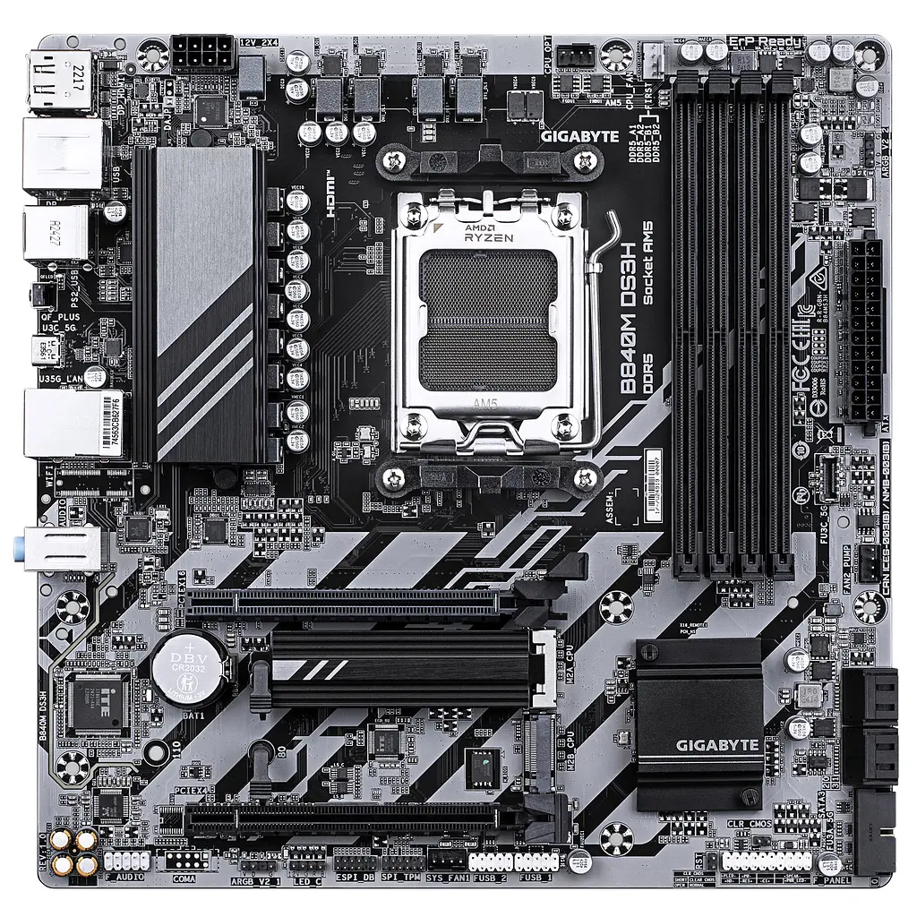 Материнская плата B840M DS3H sAM5 Gigabyte teh0024960 - фото 2