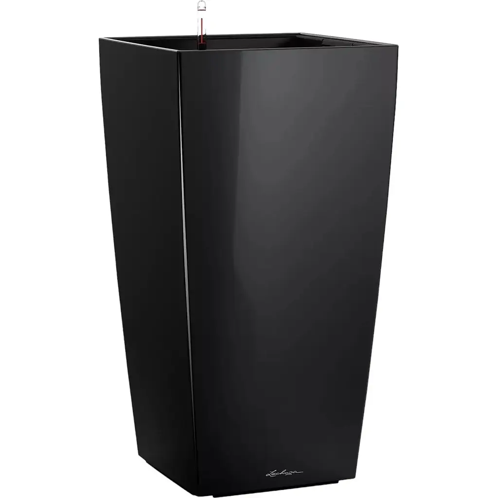 Вазон Lechuza Cubico Premium 22 чорний (18469)