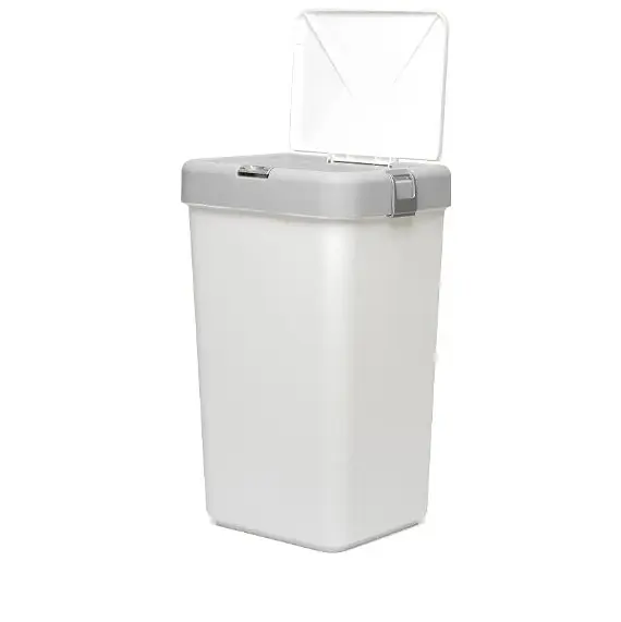 Кошик для білизни Motek білий 40 л (MT-08) - фото 3