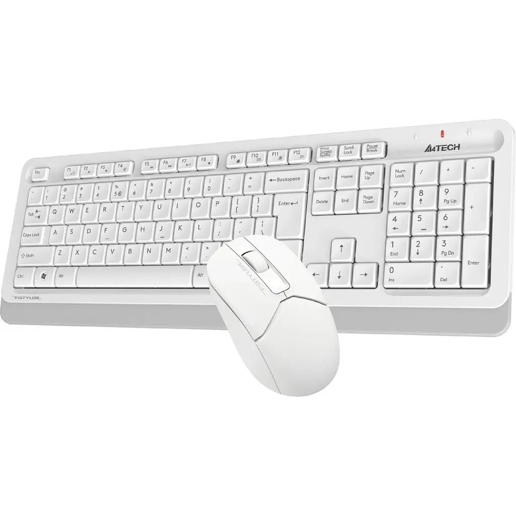 Комплект клавіатура + миша A4Tech Fstyler FG1012 White [114628] - фото 9