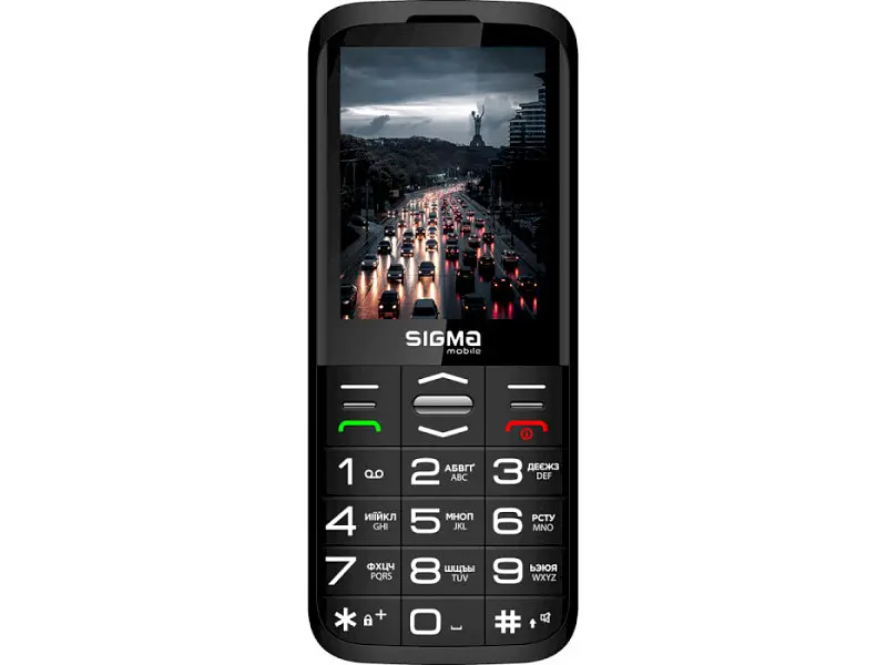 Мобільний телефон Sigma mobile Comfort 50 Grace Black