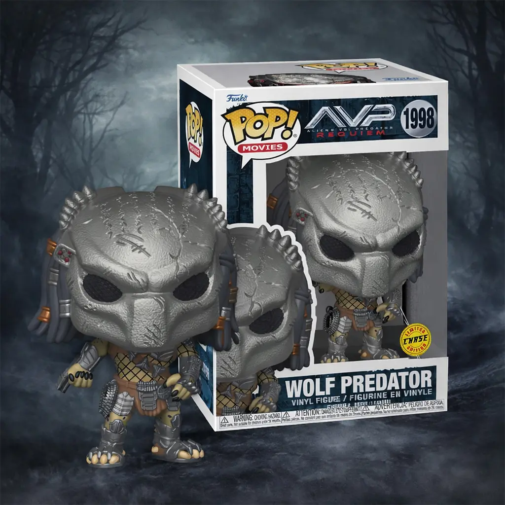 Ігрова фігурка Funko POP! Чужі проти Хижака S3 Хижак Wolf в асортименті (90242) - фото 3