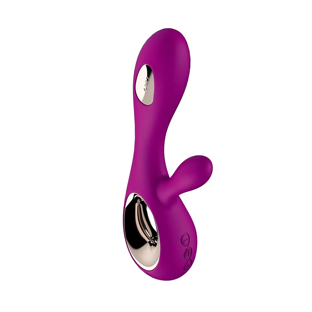 Вібратор-кролик LELO Soraya Wave Deep Rose, манливі рухи стовбура - фото 2