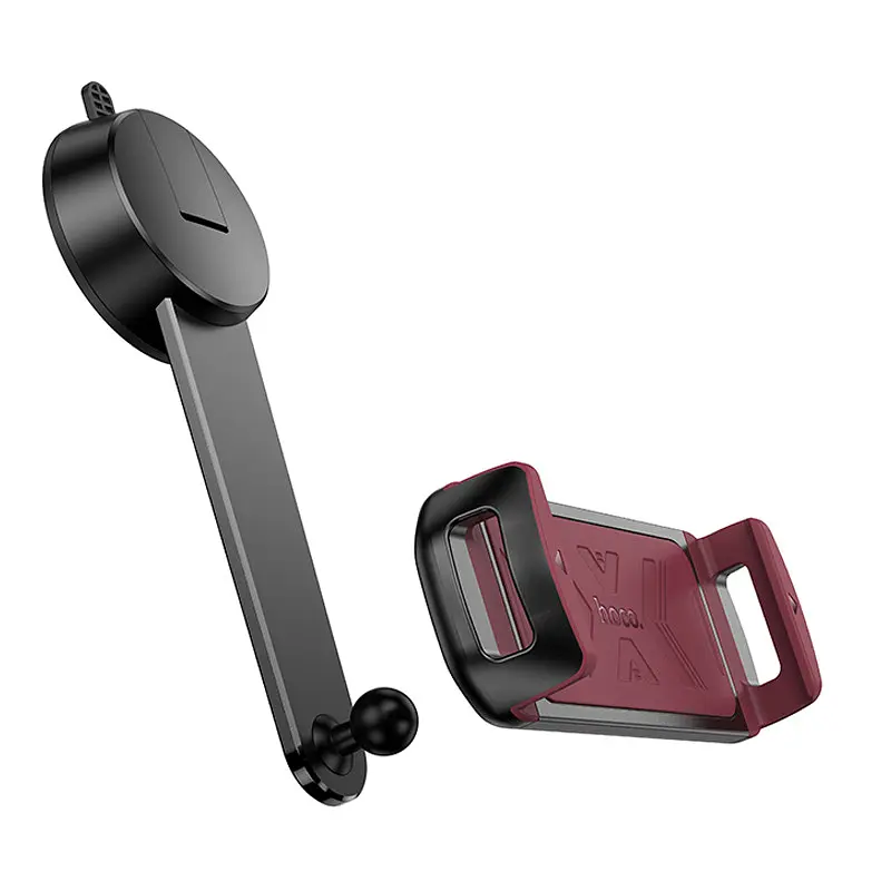 Автодержатель Hoco H68 Gamble tablet (center console) Black/Red - фото 3