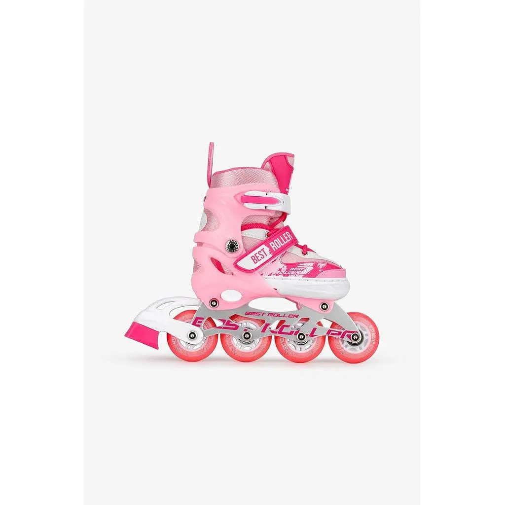 Роликовые коньки Best Roller 69103-M 34-37 Розовый - фото 1