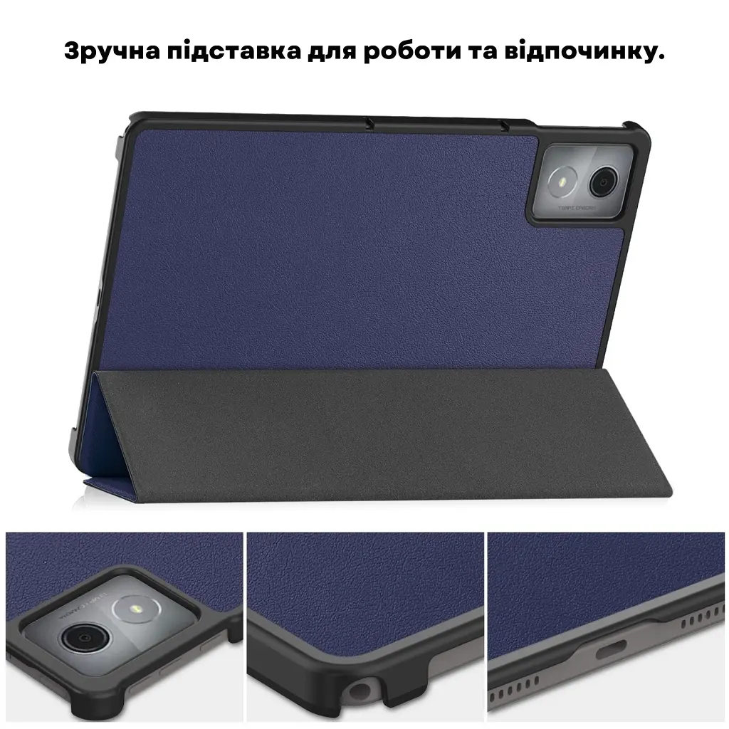 Чохол до планшета BeCover Smart Case Lenovo Idea Tab/K11 (2nd Gen) TB336/Xiaoxin Pad (2025) 11" Deep Blue (714096) - фото 6