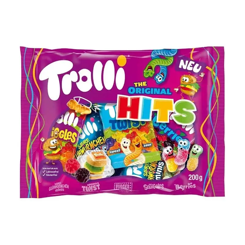 Желейки Trolli The Original HITS преміальний мікс хітів 200г. - фото 2