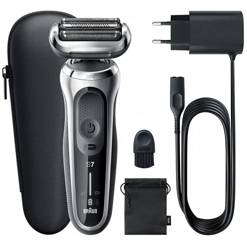 Електробритва Braun Series 7 71-S1000s Silver/Black - фото 5