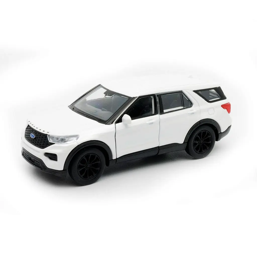Автомодель - Ford Explorer 2023 (перламутрово-білий, блакитний металік), в асортименті - фото 4