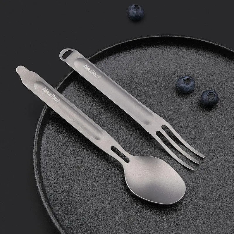 Столовий прилад Nextool Outdoor Spoon Fork NE0124 - фото 3