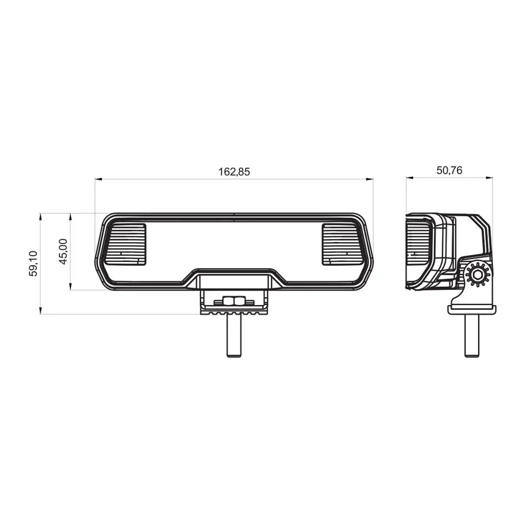 Cвітлодіодна фара WL-L2 20W Premium Flood Decker (НФ-00001521) - фото 3