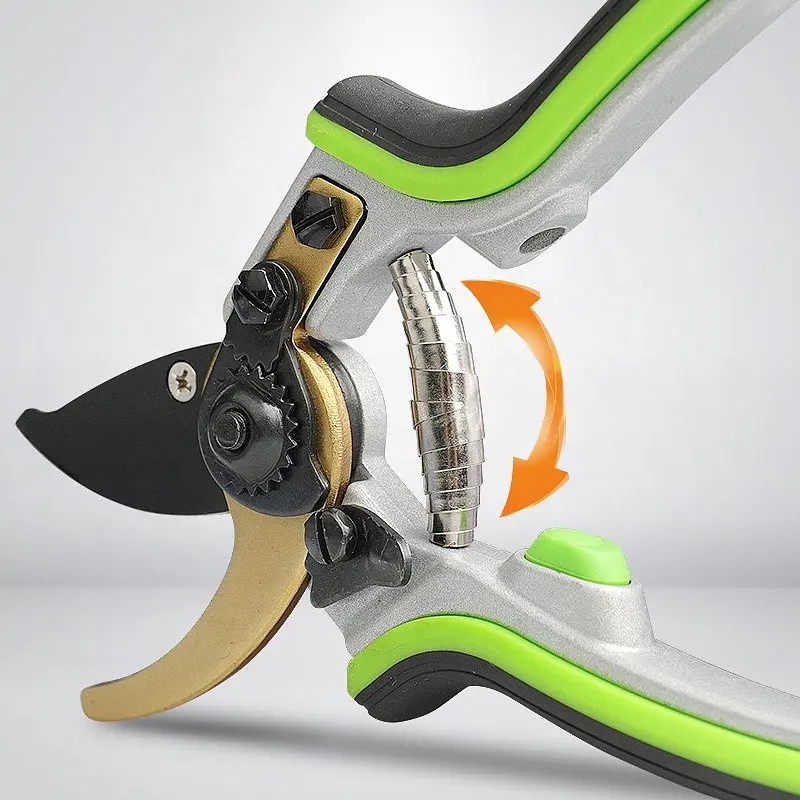 Профессиональный садовый секатор JRF-B0408 для обрезки деревьев и различных растений - фото 2