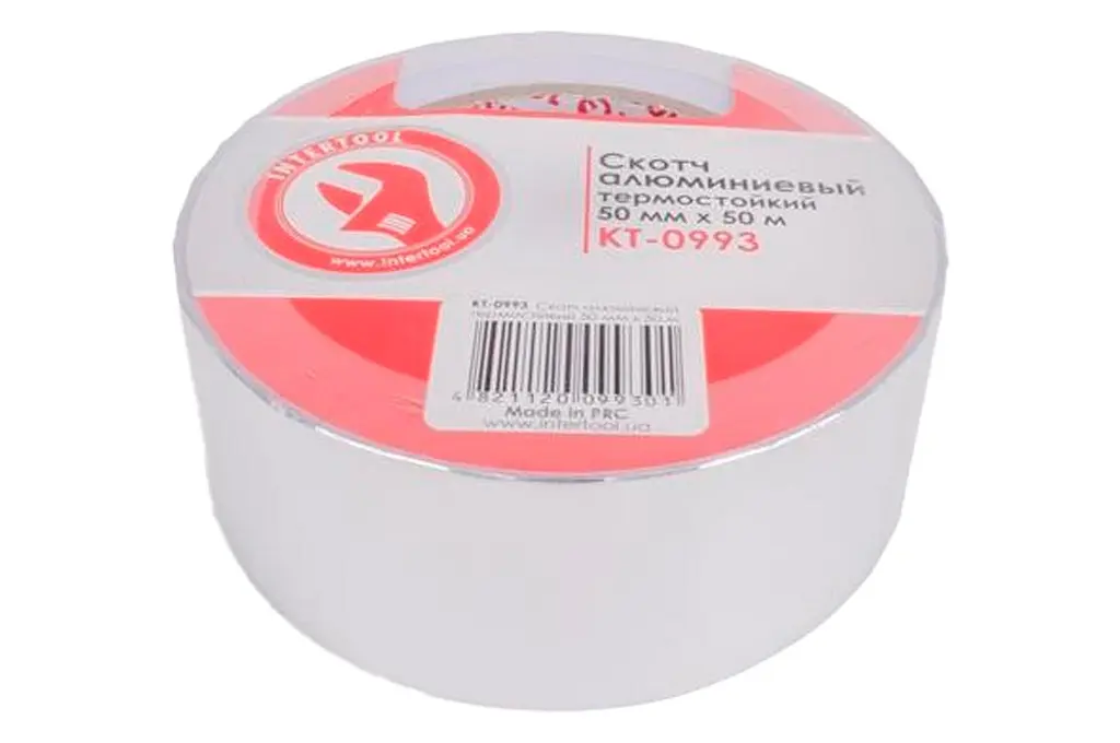 Стрічка клейка універсальна армована скотч Intertool 50 мм х 50 м KT-0993 - фото 7