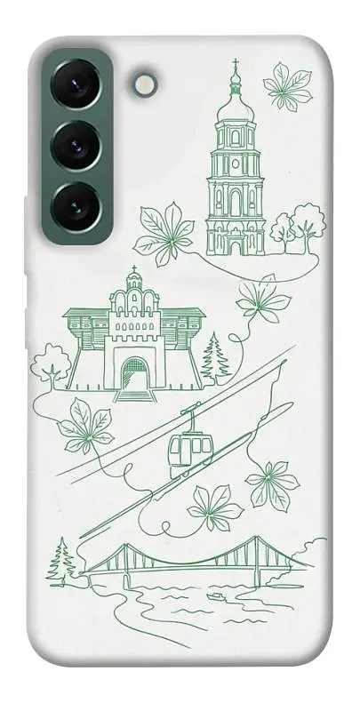TPU чохол Demsky Heart of Kyiv для Samsung Galaxy S22