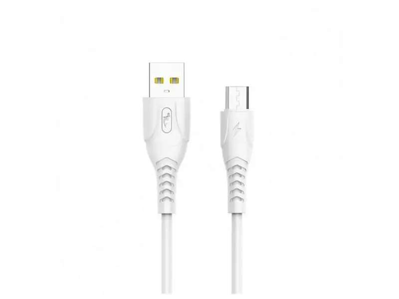 Кабель SkyDolphin S08V USB - microUSB 1м, White (USB-000564)