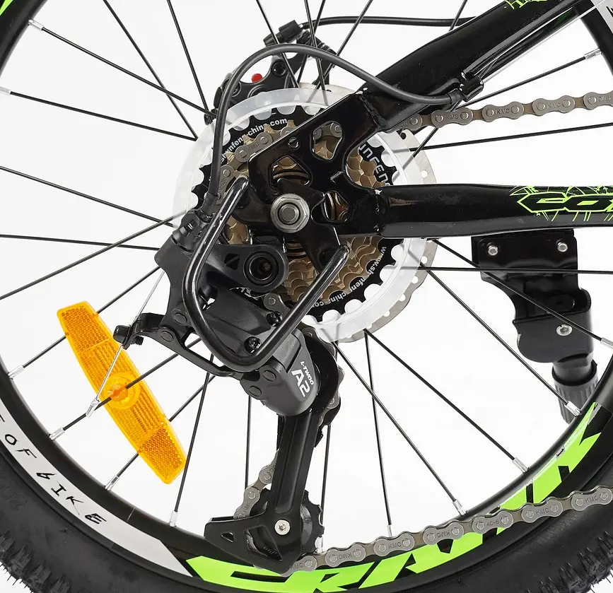 Велосипед спортивний 20'' CR-20440 «CRANK» Corso сталева рама, обладнання LTWOO-A2, 7 швидкостей, зібраний на 75% (6800067204403) - фото 6