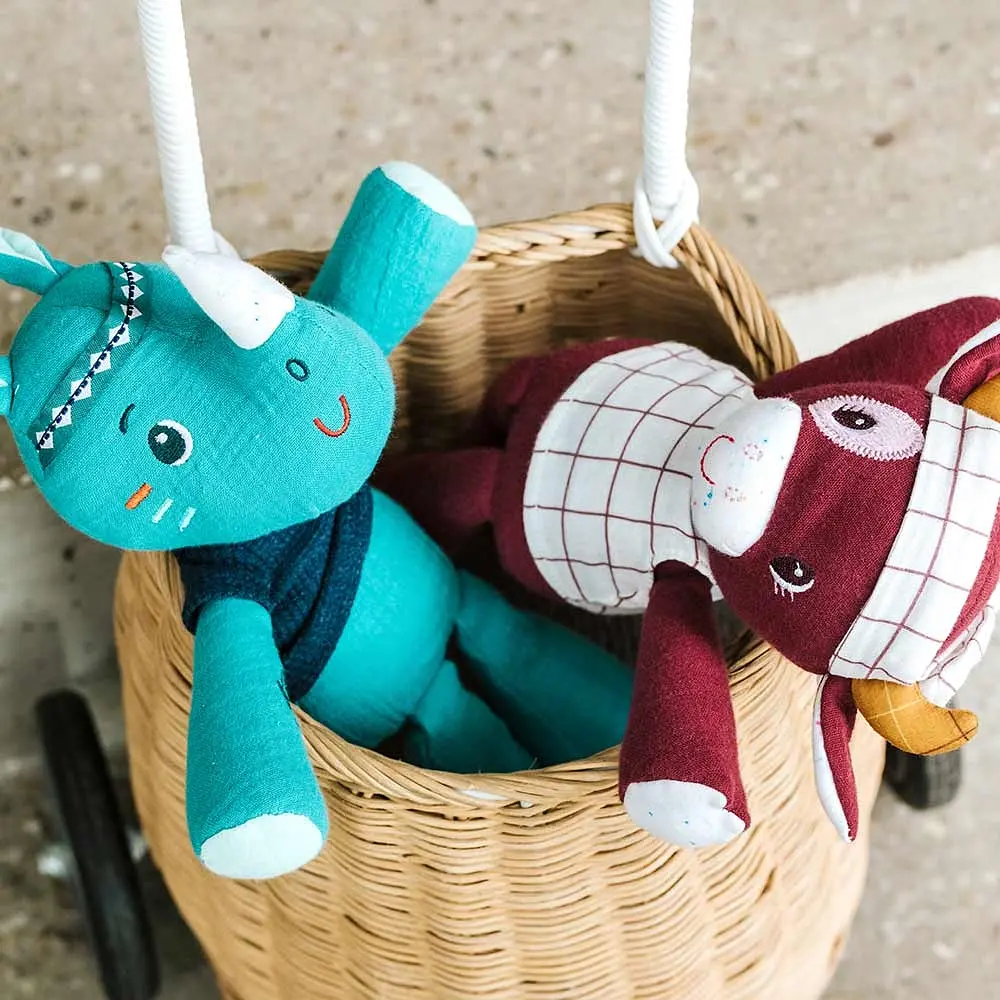 М'яка іграшка в подарунковій коробці Lilliputiens Носоріг Маріус (83247) - фото 4