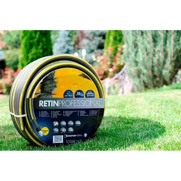 Шланг Tecnotubi Retin Professional диаметр 5/8 дюйма 50 м (RT 5/8 50) - фото 2
