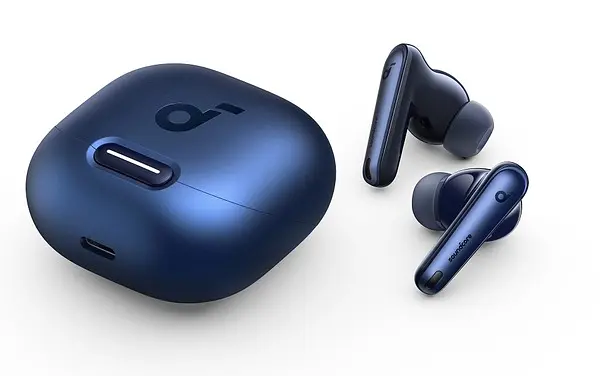 Навушники Anker SoundСore Liberty 4 NC Navy Blue (A3947G31) - фото 7