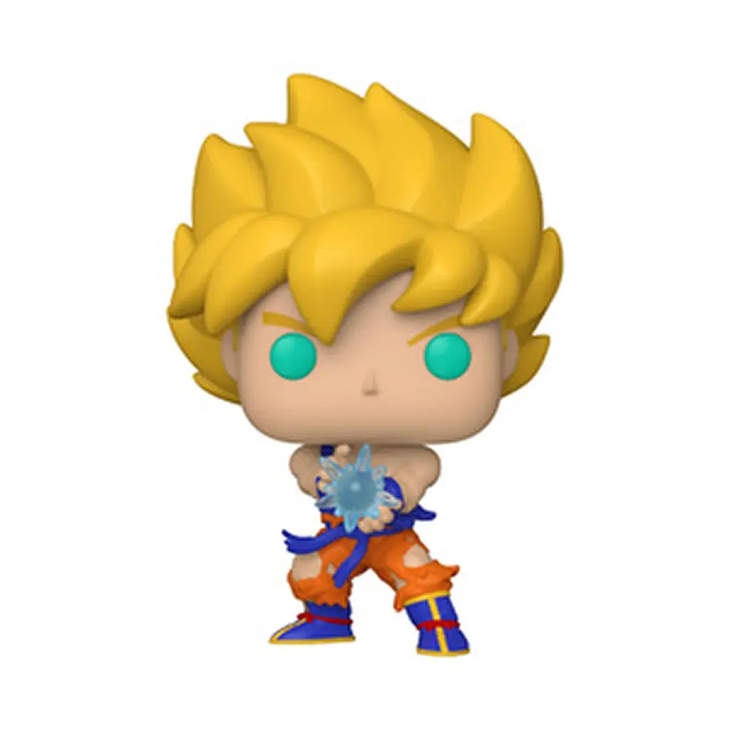 Фигурка Funko Pop Фанко Поп Жемчужины Дракона Супер Саян Гоку Dragon Ball Z Super Saiyan Goku 10 см DBZ SSG 948 - фото 2