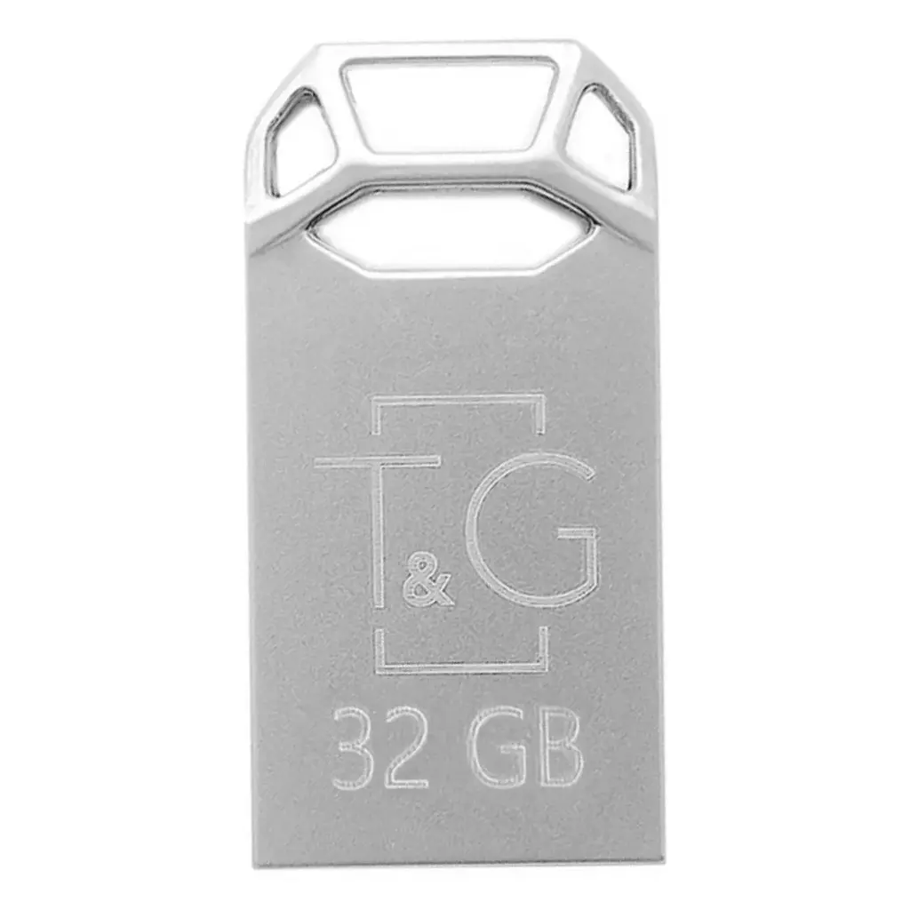 Флеш-накопитель USB 32GB T&G 110 Metal Series Серебристый (TG110-32G)