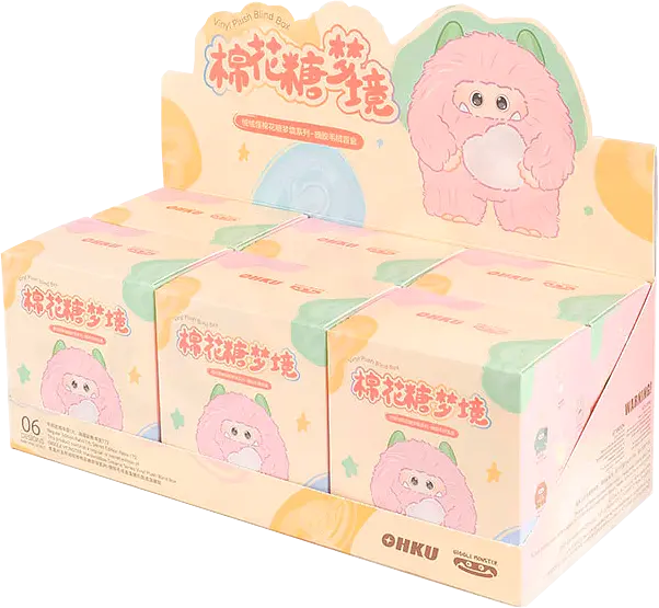 М'яка колекційна іграшка з кільцем GIGGLE MONSTER серія Солодкі мрії (blind box) V1 10_10 Art.GM9981021 - фото 11