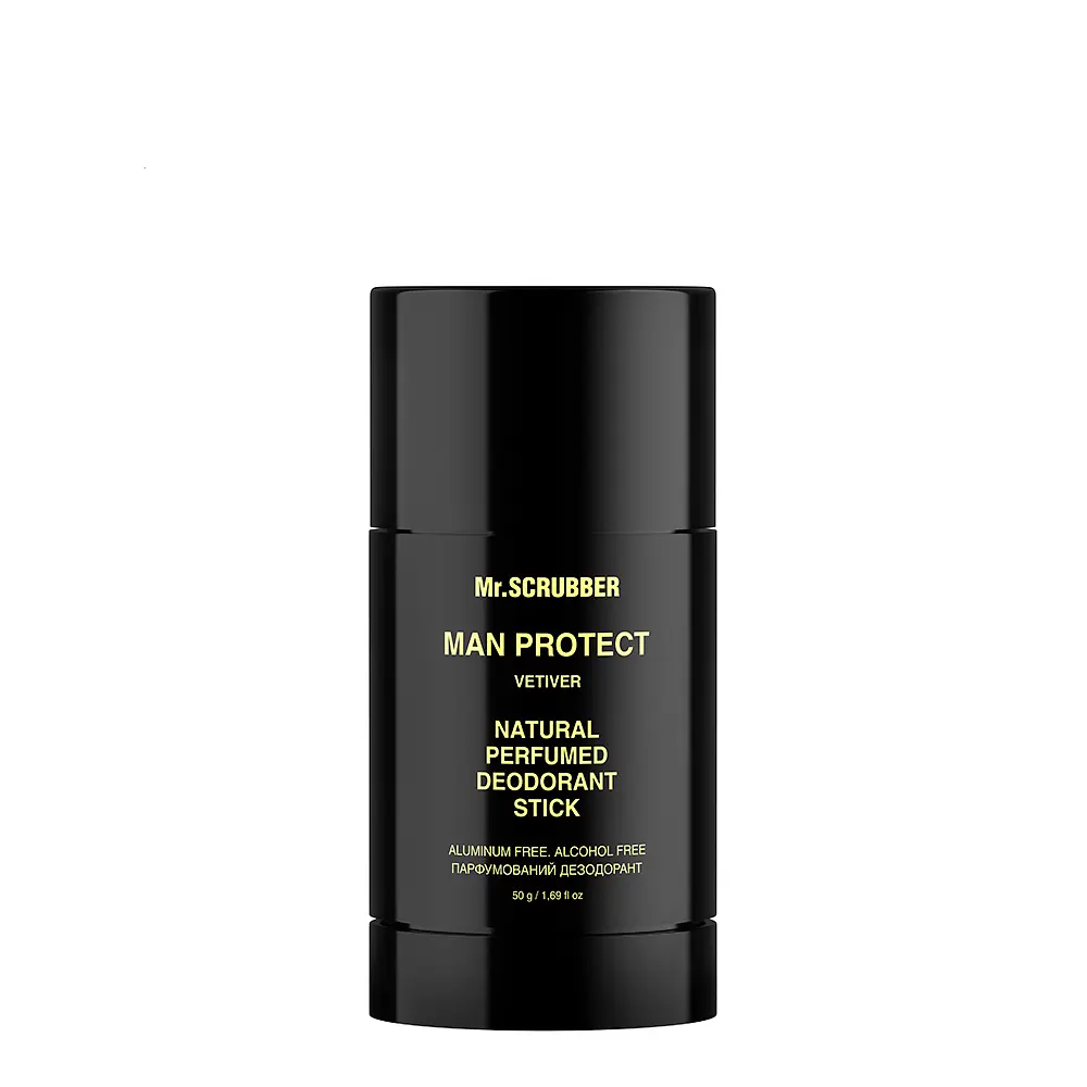 Парфумований дезодорант Mr. Scrubber Vetiver Man Protect 50 г - фото 2