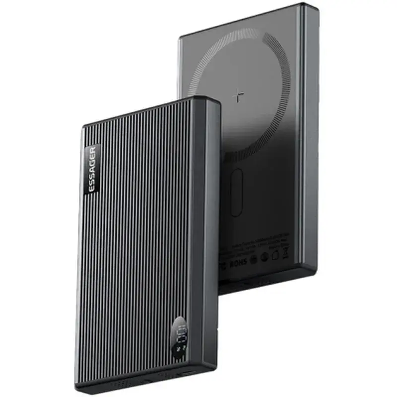 Батарея універсальна Essager 10000mAh Shining magnetic 20W PD QC/3.0 (EDY1W-SY0G-Z) - фото 2