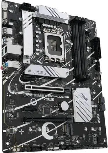 Материнская плата ASUS PRIME B760-PLUS D4 (PRIME B760-PLUS D4) (Socket 1700, Intel B760, ATX) Б/у - фото 2