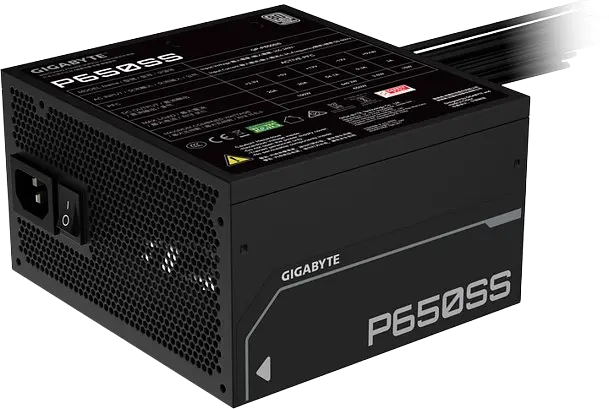 Блок живлення Gigabyte P650SS 650W 80+ Silver (GP-P650SS) - фото 3