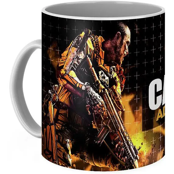 Кухоль GeekLand Call of Duty Поклик Довга просунута війна CD 02.12 330 мл білий - фото 2