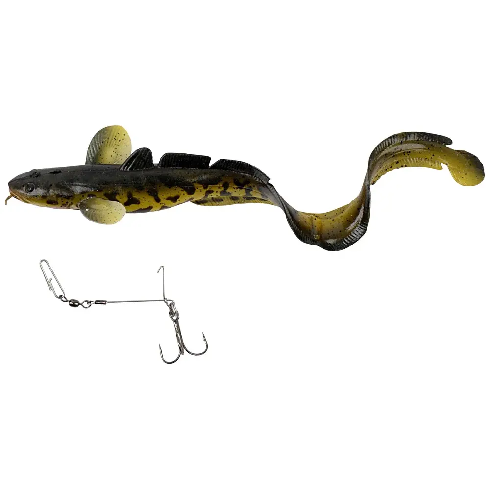 Силикон Savage Gear 3D Burbot FS 250 мм 75.0g 04-Golden AMB (поштучно) - фото 2