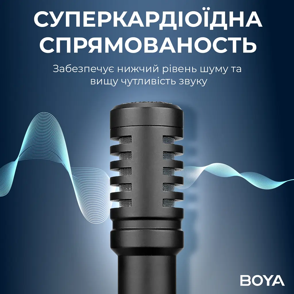 Мікрофон Boya BY-MM1+ Black (BY-MM1+) - фото 9