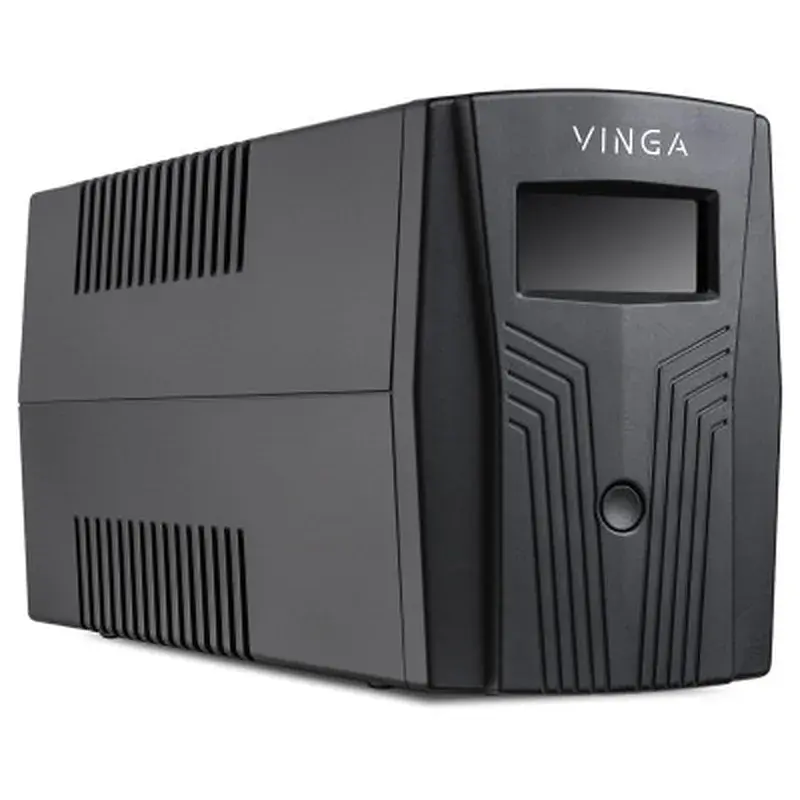 Пристрій безперебійного живлення Vinga LCD 800VA plastic case with USB (VPC-800PU) - фото 6