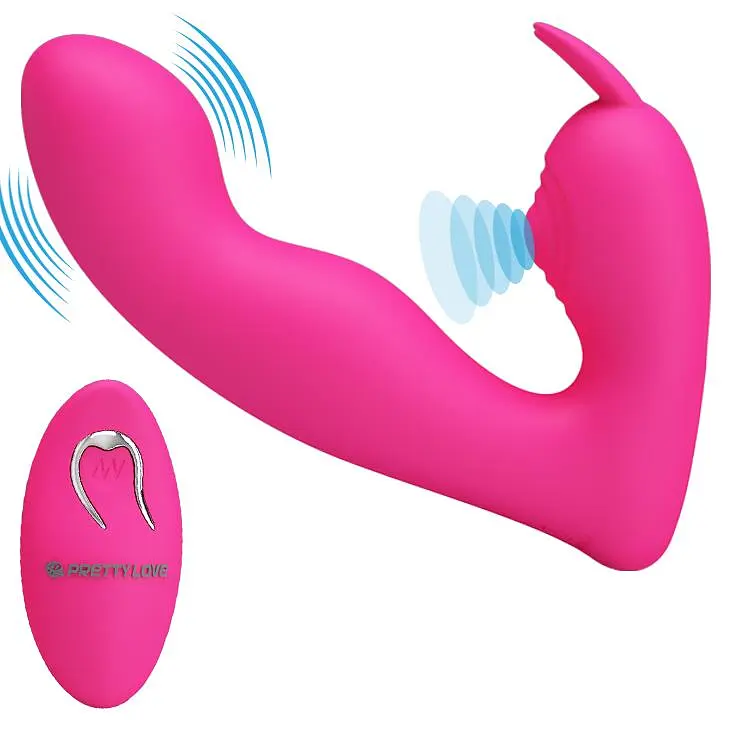 Вибратор Pretty Love Josephine G-spot 10.9 см розовый - фото 2
