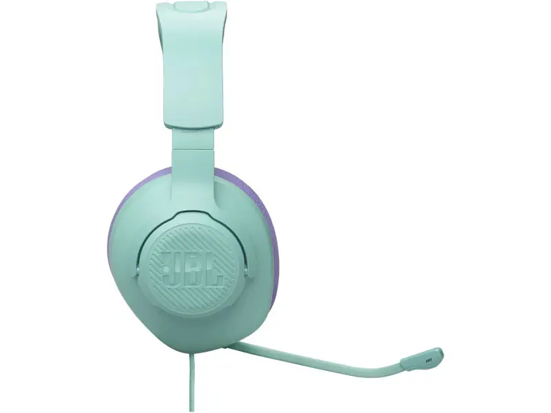 Навушники з мікрофоном JBL Quantum 100M2 Cyan (QTUM100M2CYN) - фото 2