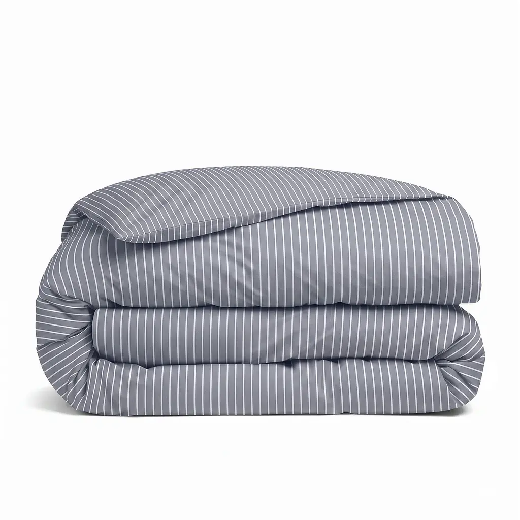 Дитяча постільна білизна з вареної бавовни в ліжечко DENIM STRIPE COSAS (2200000050298) - фото 4