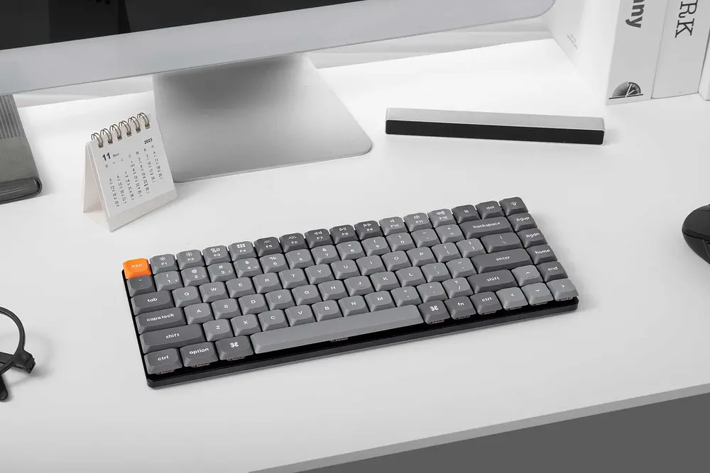 Клавіатура бездротова Keychron K3 Max, Gateron MX 2.0 Brown, Hot-Swap, RGB UA Black (K3M-H3-UA) - фото 5