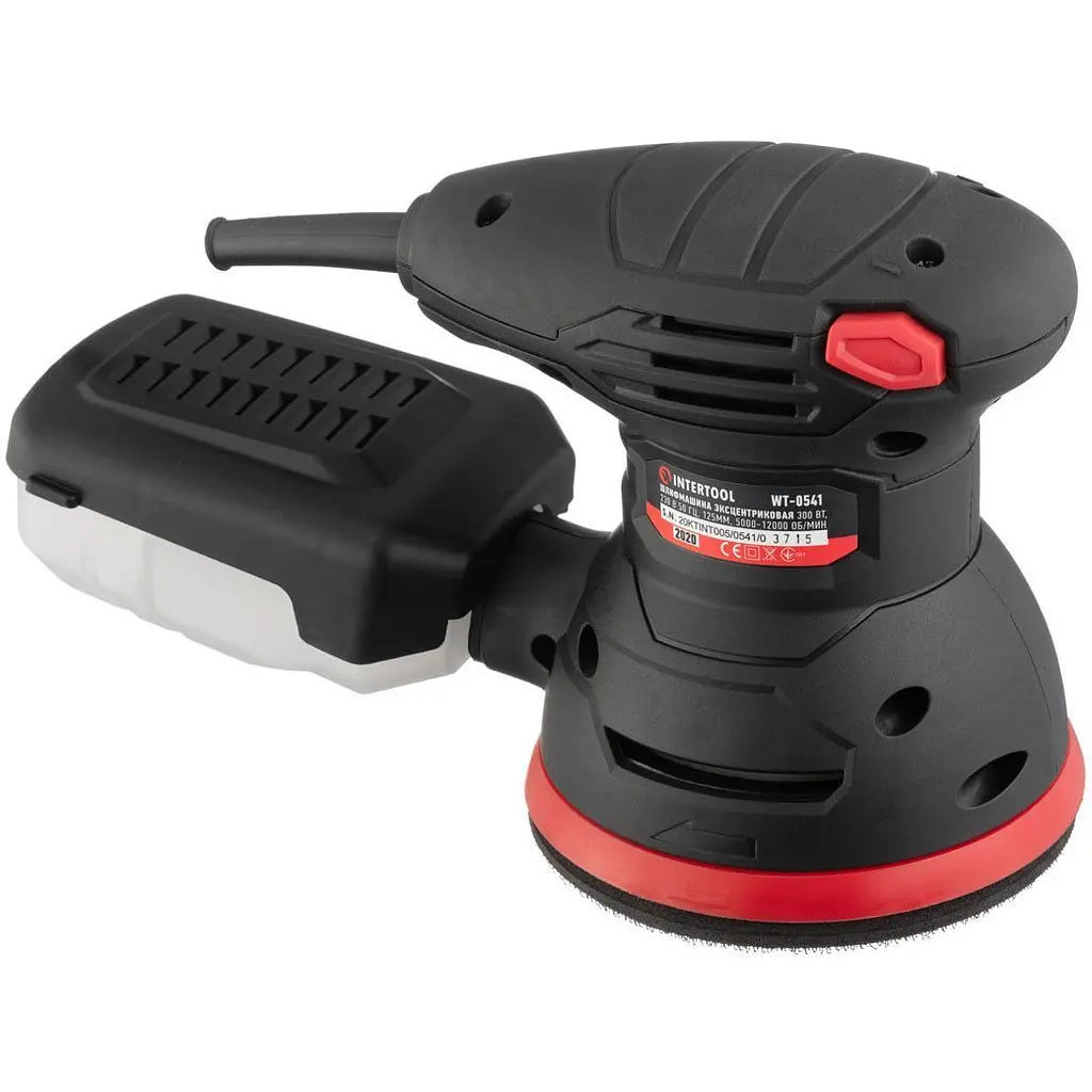Эксцентриковая шлифмашина Intertool WT-0541 [89708] - фото 2