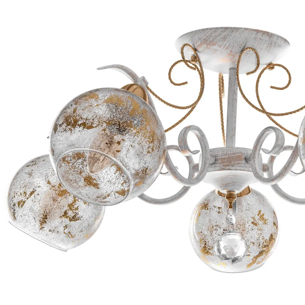 Люстра потолочная Brille E14 40W WH (BKL-596C/5) - фото 5