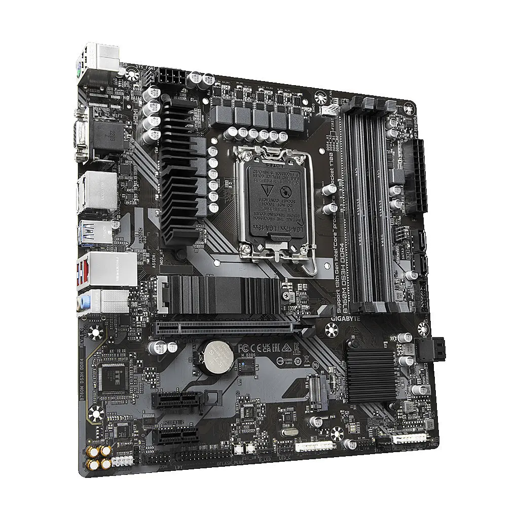 Материнська плата GIGABYTE B760M DS3H DDR4 - фото 2