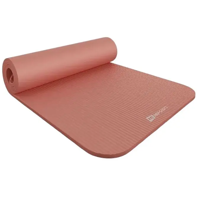 Коврик для йоги Hop-Sport HS-NB015GM NBR 1.5 см персиковый - фото 3