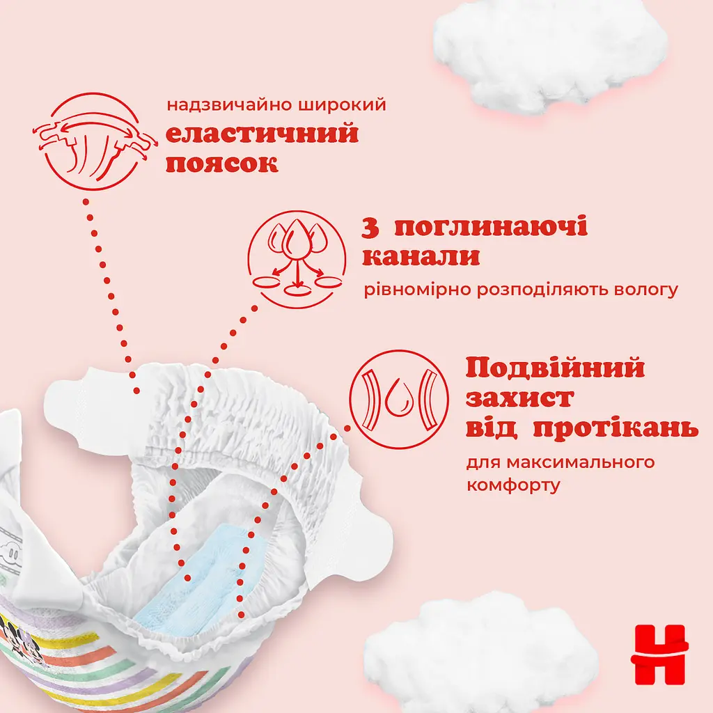 Підгузки Huggies Ultra Comfort 3 (4-9 кг), 56 шт. - фото 7