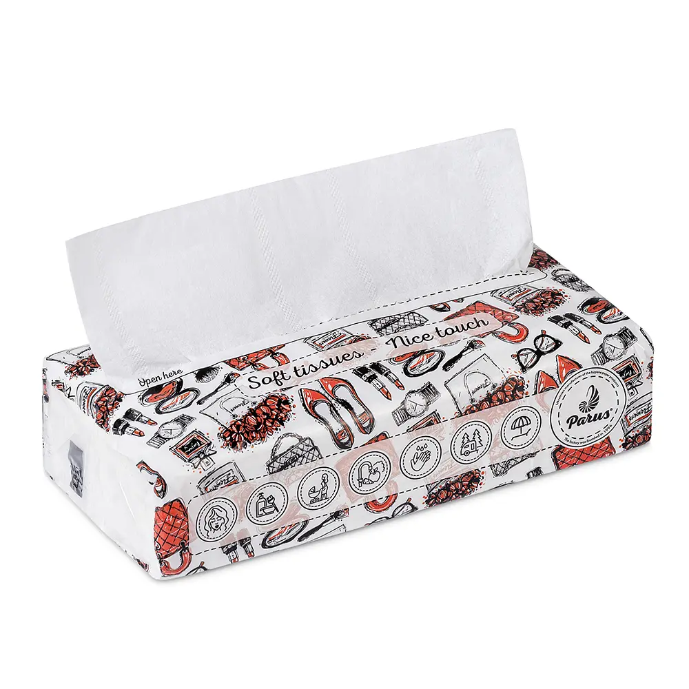 Серветки косметичні Parus двошарові 150 шт. - фото 2